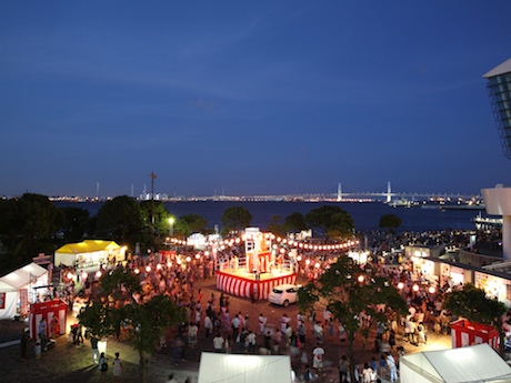 海辺の祭りが楽しめる 第8回 みなとみらい大盆踊り 8月14日 15日に開催 はまこれ横浜