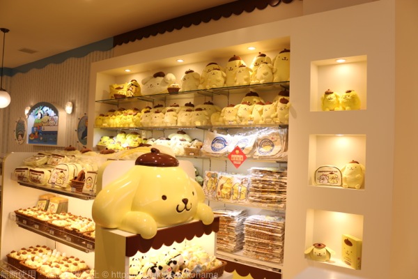 ポムポムプリンカフェ　横浜店限定　ボールチェーン ポムポムプリンカフェ 横浜店限定 ボールチェーン ポムポム