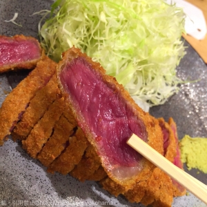 横浜ヨドバシ地下「京都勝牛」の牛カツは和の味が決め手！だし醤油がおすすめ