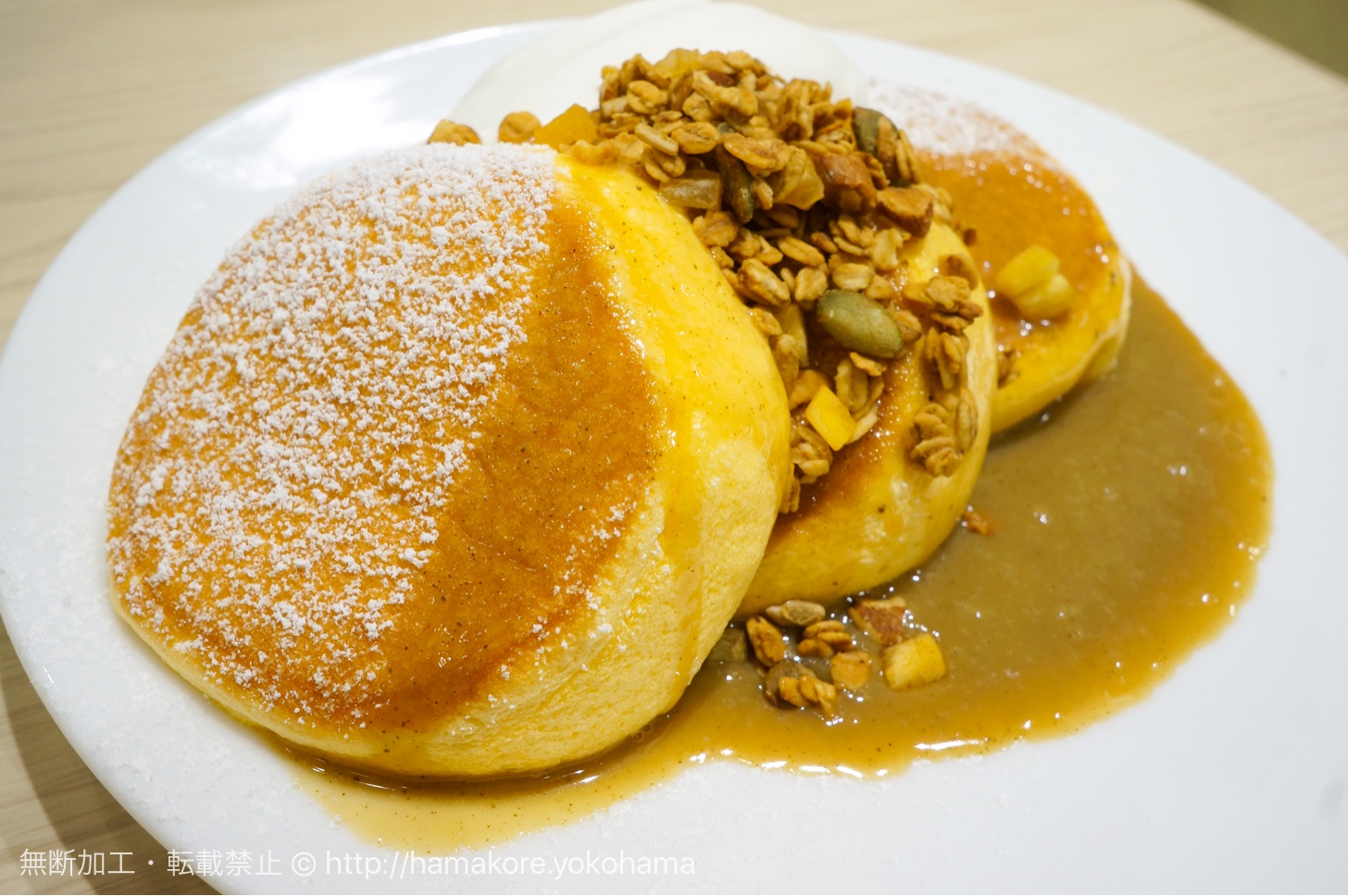 再訪・横浜中華街「幸せのパンケーキ」で紅茶ミルクパンケーキを注文