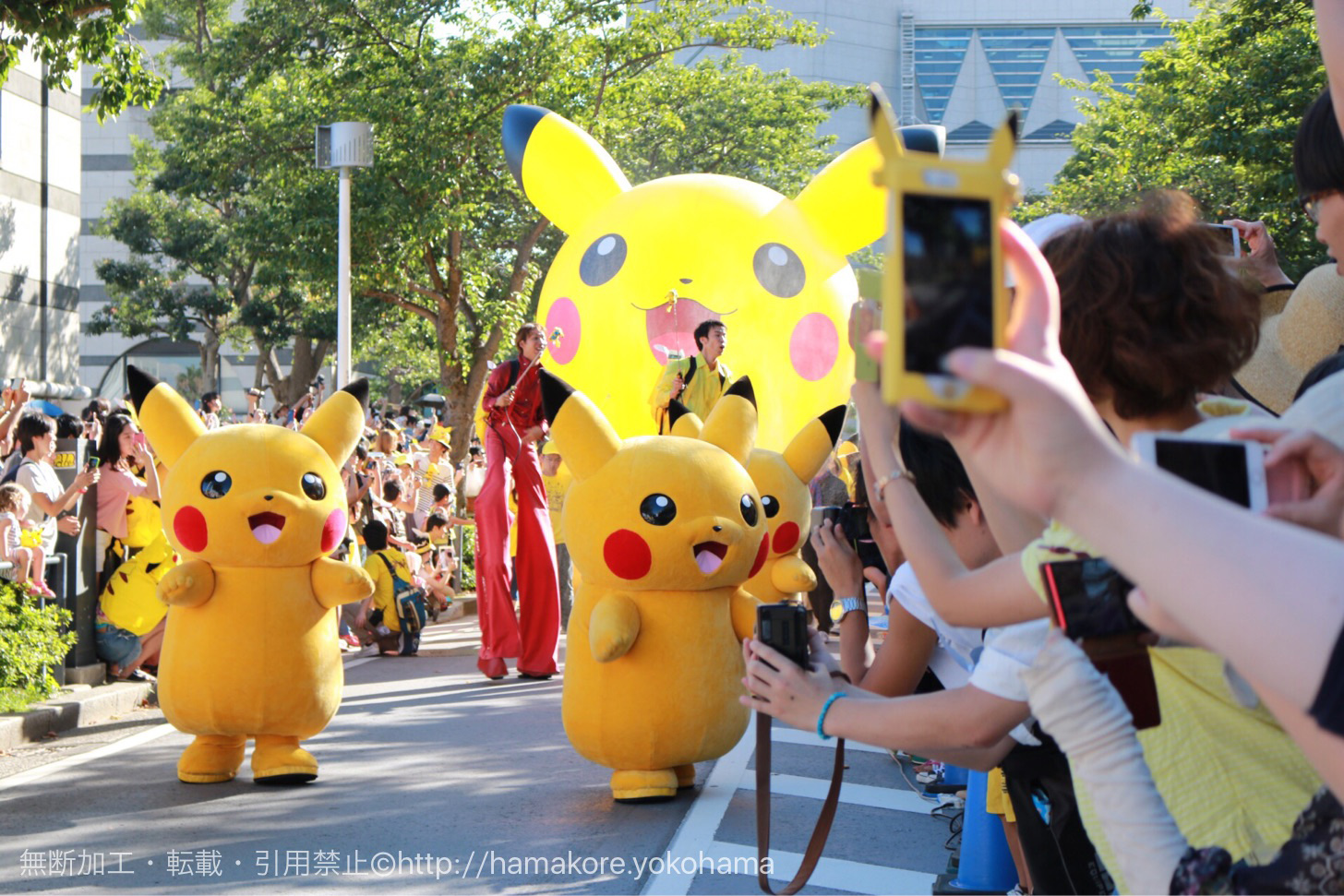 17年 ピカチュウ大量発生チュウ のパレードの開催が8月14日16時に決定 今年は日本大通り出発 はまこれ横浜