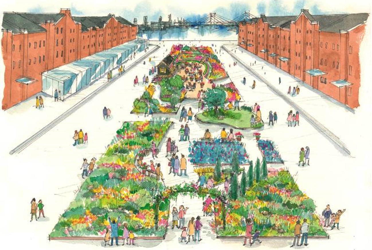 横浜赤レンガ倉庫 フラワーガーデン 18 を開催 食べられる花や4つのガーデン はまこれ横浜