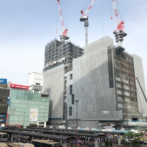 2018年5月 横浜駅西口 駅ビル完成までの様子 [写真掲載]