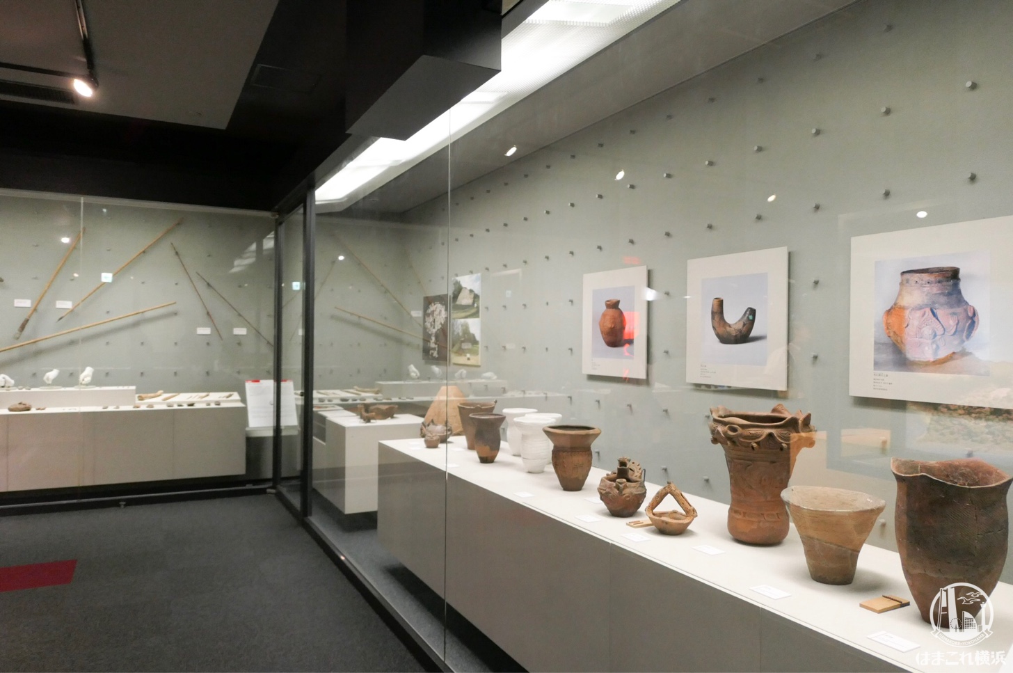 神奈川県立歴史博物館は旧石器時代から現代まで通しで知れる濃厚
