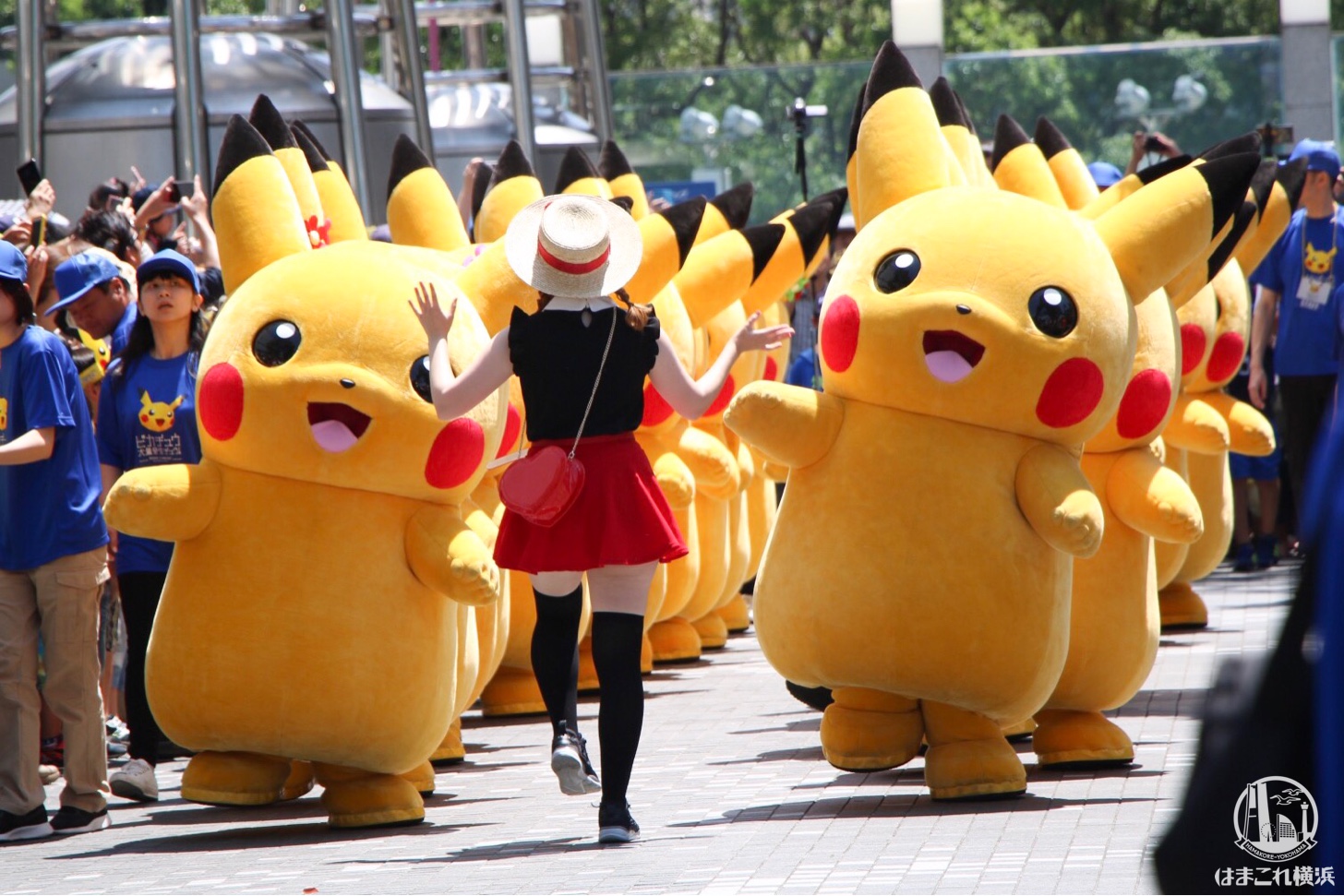 2018年「ピカチュウの大行進」可愛すぎ！2つのスポットでピカチュウ