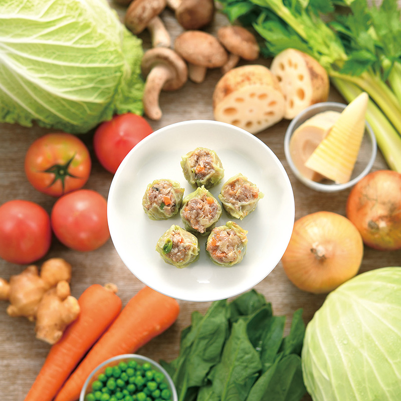 崎陽軒「おいしさ長もち 11種の野菜シウマイ」を新たに通年販売