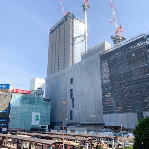 2018年11月 横浜駅西口 駅ビル完成までの様子 [写真掲載]