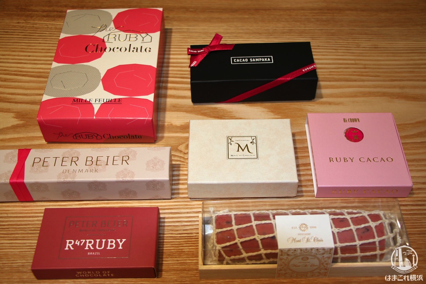 19年 そごう横浜店 ヨコハマ チョコレート パラダイス にルビーチョコレート商品多数登場 はまこれ横浜