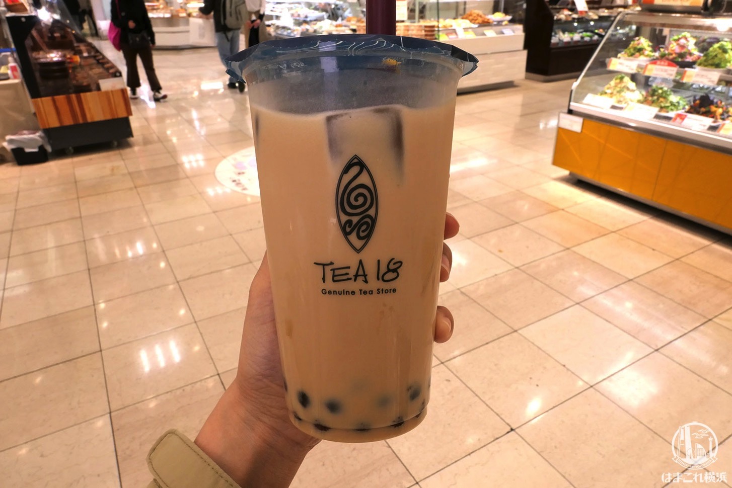 横浜駅 Tea18 でタピオカドリンク 鉄観音茶の台湾ミルクティー飲んで来た はまこれ横浜