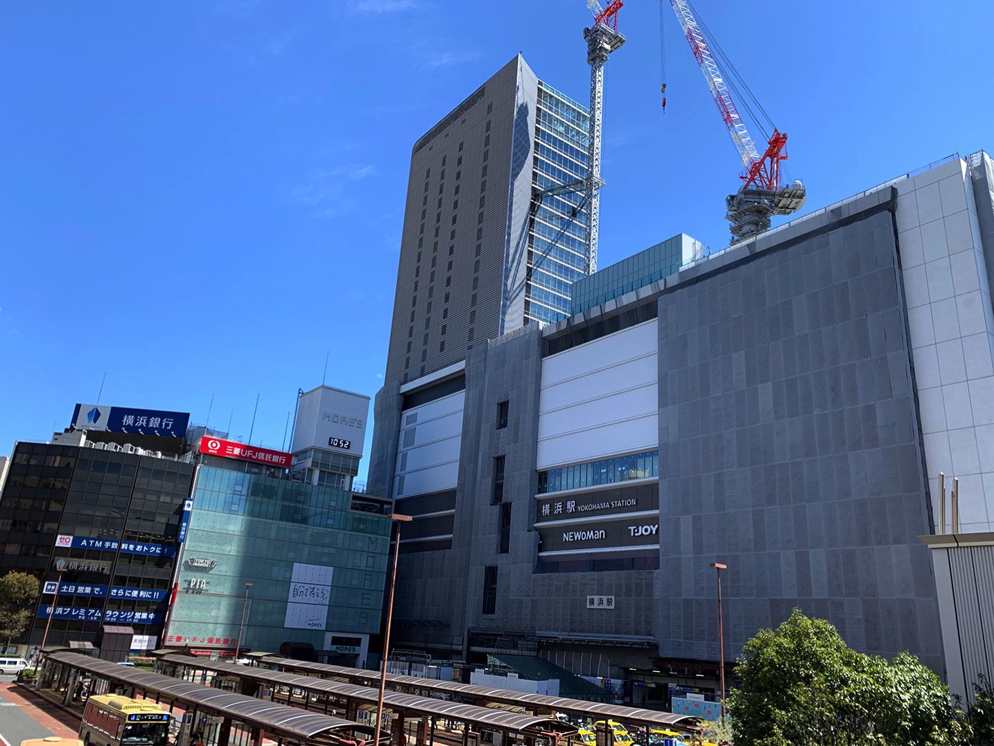 2019年4月 横浜駅西口 駅ビル完成までの様子 [写真掲載] | はま