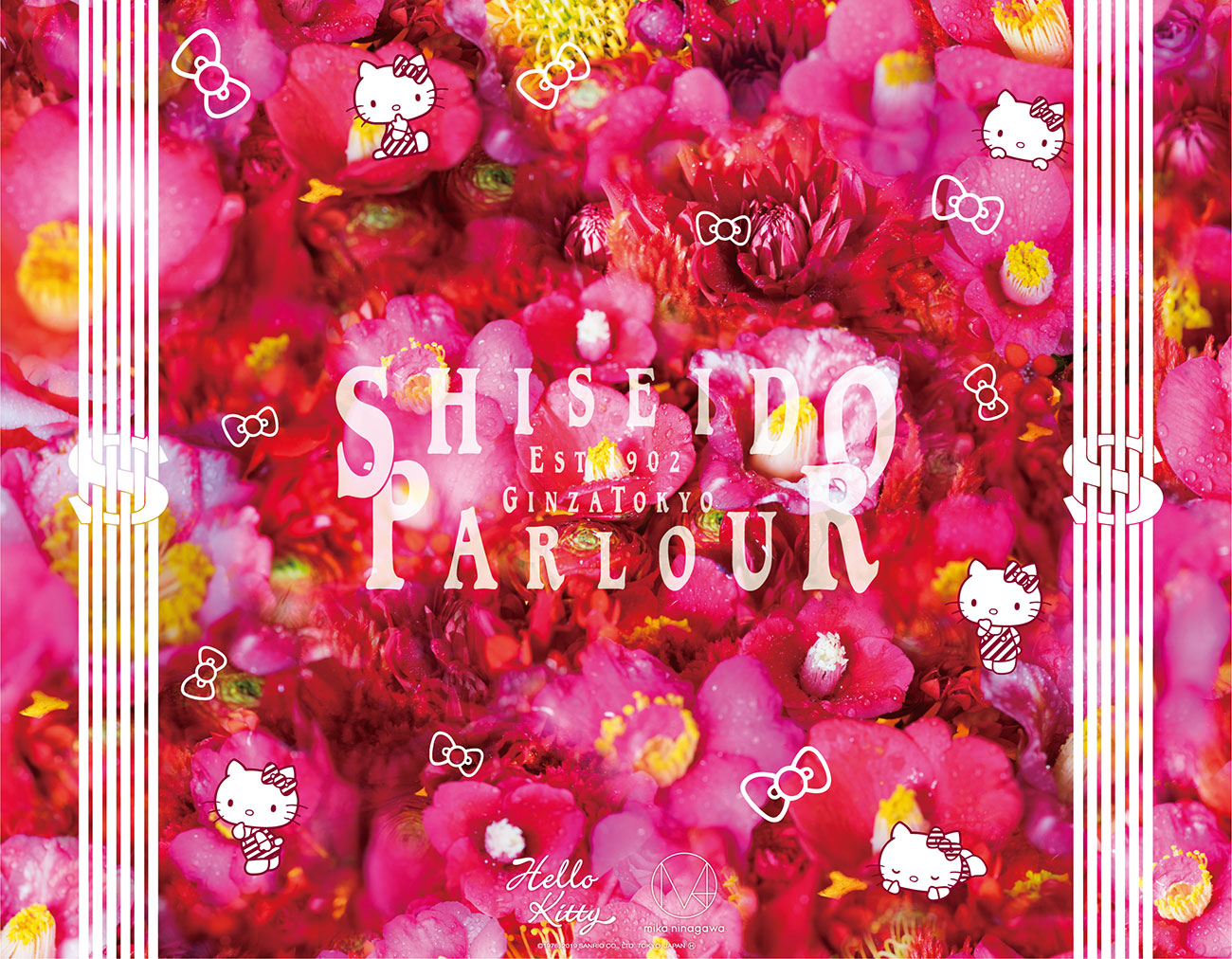 資生堂パーラー そごう横浜店や横浜高島屋店にハローキティと蜷川実花