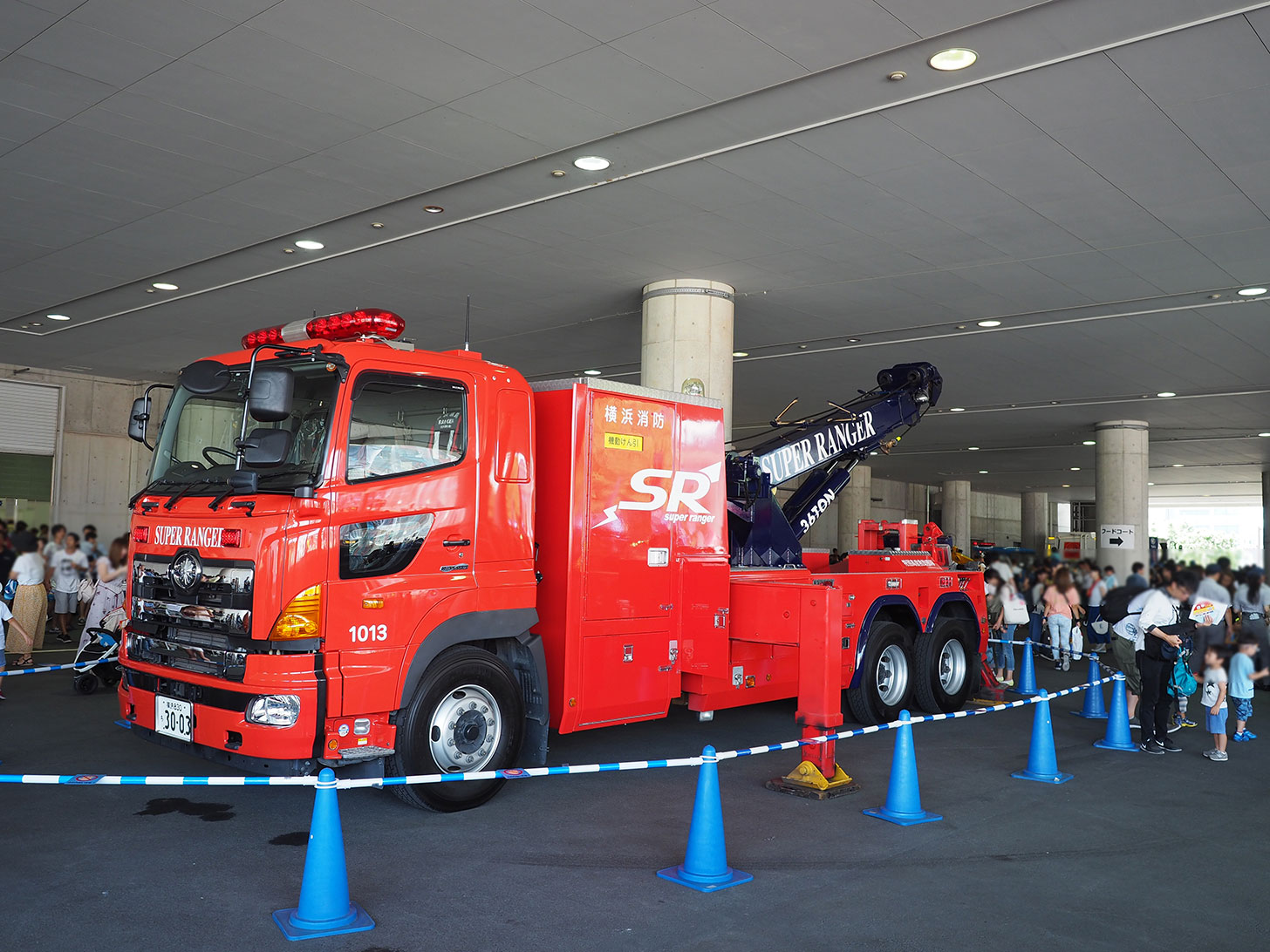 神奈川 横浜のりもの大集合 19が開催 働くクルマやパトカー 消防車など はまこれ横浜