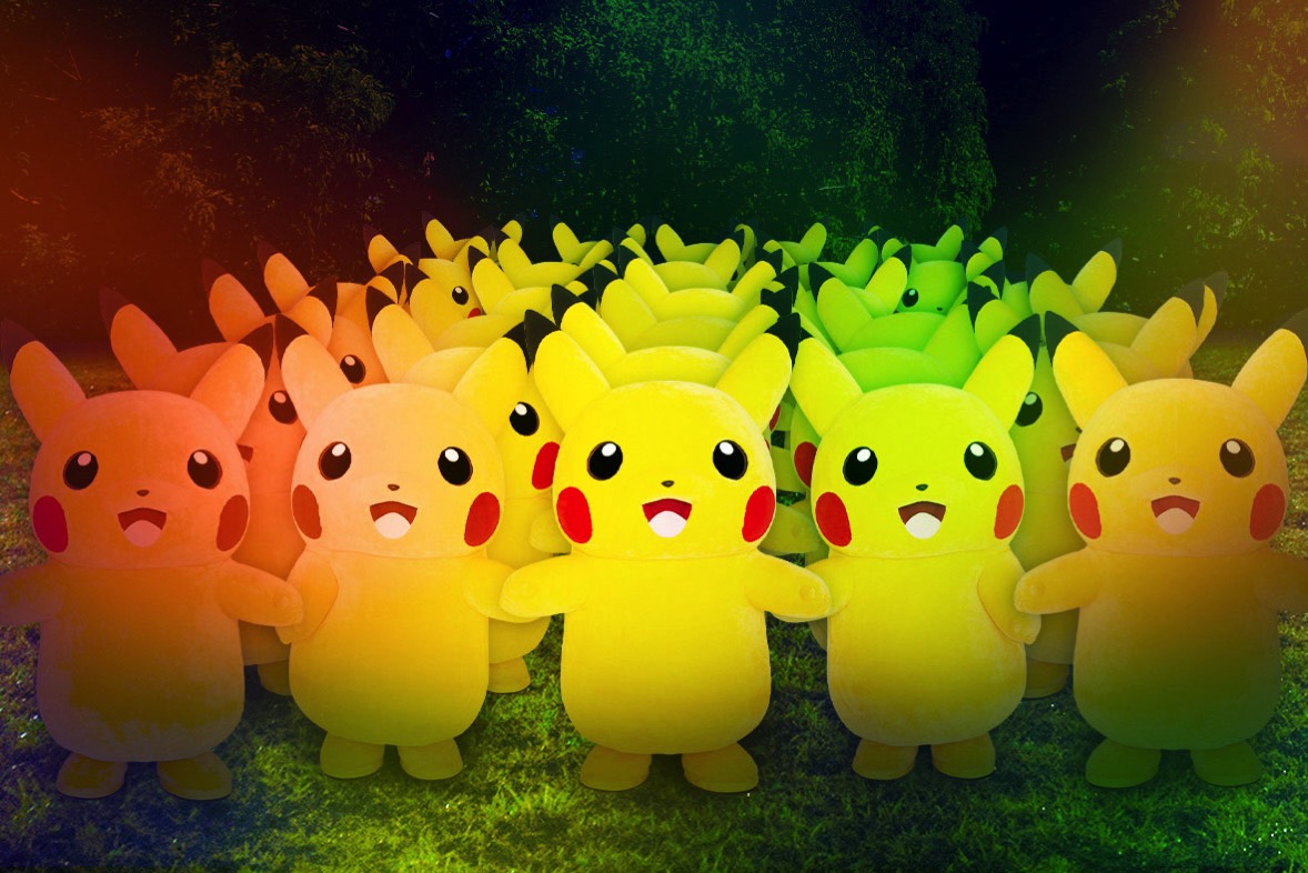 【非売品】ポケモンGO ピカチュウ大量発生チュウ B2 サイズ ポスター 非売品】ポケモンGO ピカチュウ大量発生チュウ B2 サイズ