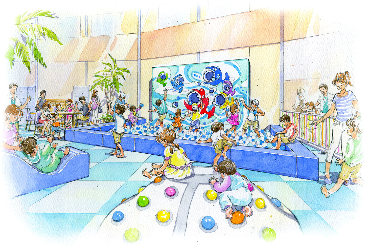 横浜・八景島シーパラダイスに子ども向け屋内遊び場「あそべんちゃあ