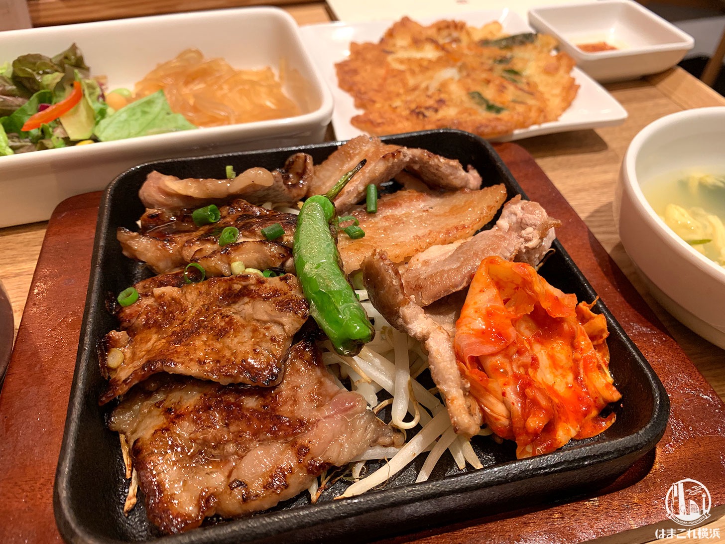 横浜駅 韓美膳 ハンビジェ のランチが韓国料理いろいろセットで会話も弾む旨さ はまこれ横浜