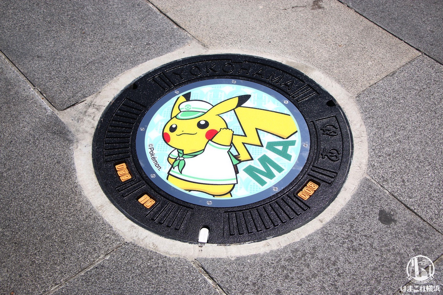 ポケモンマンホール『ポケふた』