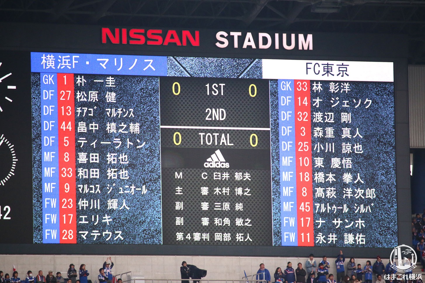 横浜F・マリノス15年ぶりJリーグ優勝おめでとう！！スタジアムの雰囲気