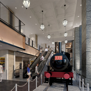 JR桜木町駅、複合ビル「JR桜木町ビル」開業！110形蒸気機関車も設置