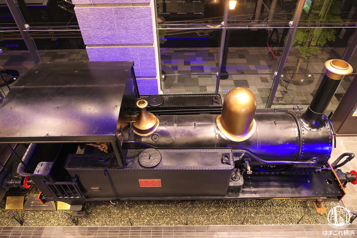 桜木町駅新南口に蒸気機関車やジオラマ、旧横濱鉄道歴史展示「旧