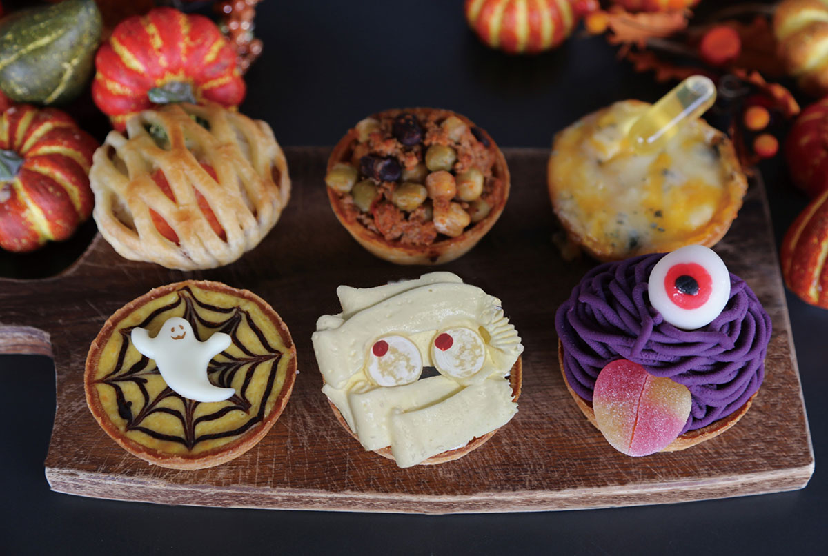 パイ専門店「パイホリック」にモンスター・おばけモチーフのハロウィン 
