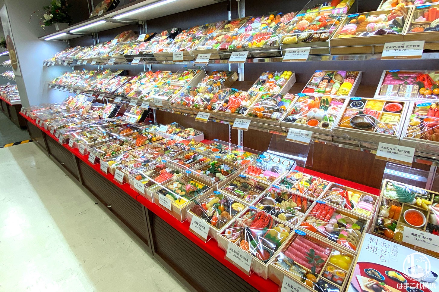 横浜高島屋、2021年おせちのサンプル展示中！ゲゲゲの鬼太郎とコラボの