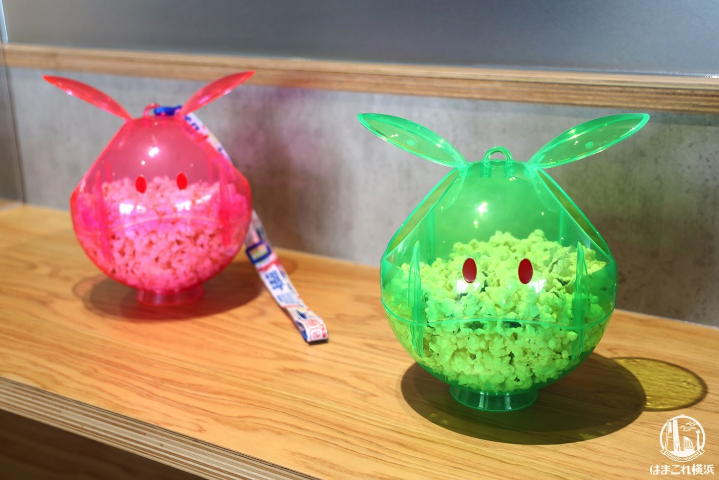 ガンダム ハロ　ポップコーンケース　ガンダムファクトリー横浜 ハロ ポップコーンケース 緑 ガンダムファクトリー 横浜 - メルカリ