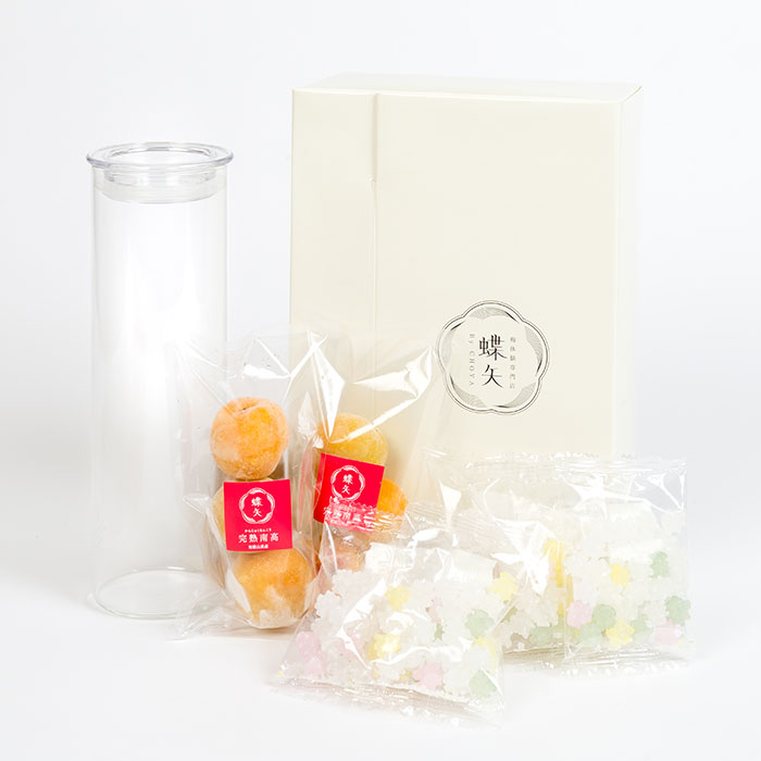 チョーヤの梅体験専門店「蝶矢」自宅で梅シロップ・梅酒作れる“キット