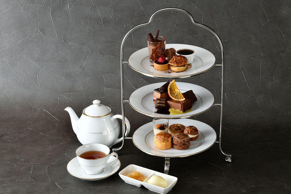 横浜・ホテルニューグランド「チョコレートアフタヌーンティー