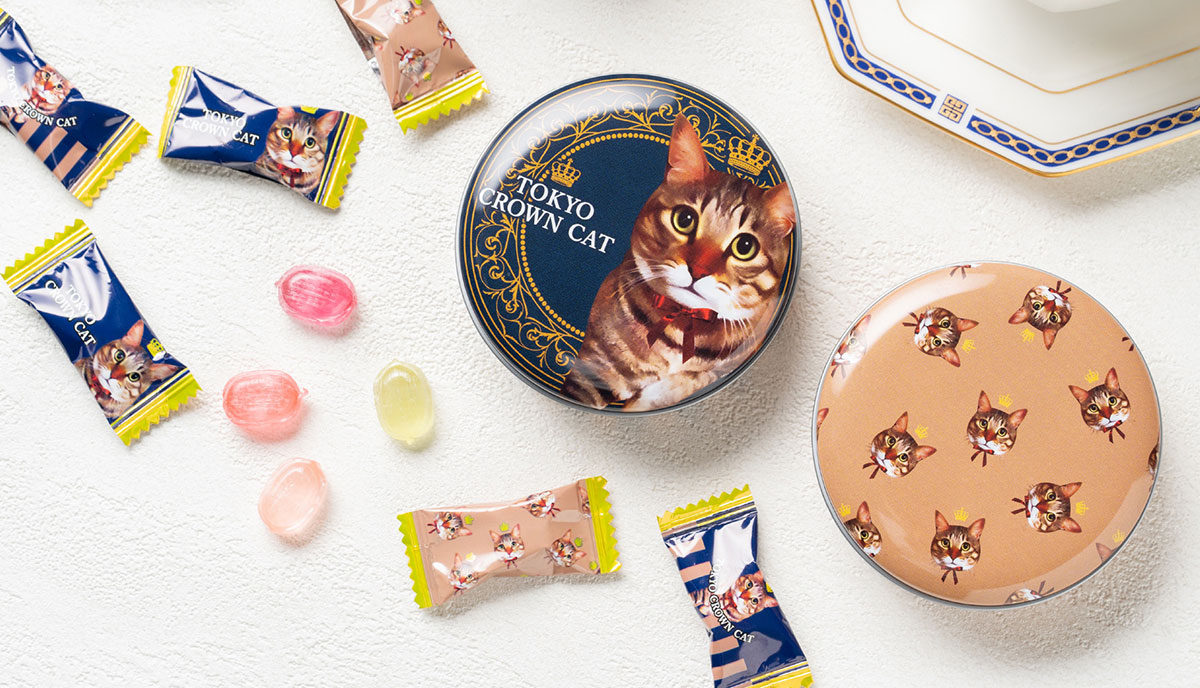 猫モチーフのスイーツ「トウキョウ クラウン キャット」グランド 猫モチーフのスイーツ「トウキョウ クラウン キャット」グランド