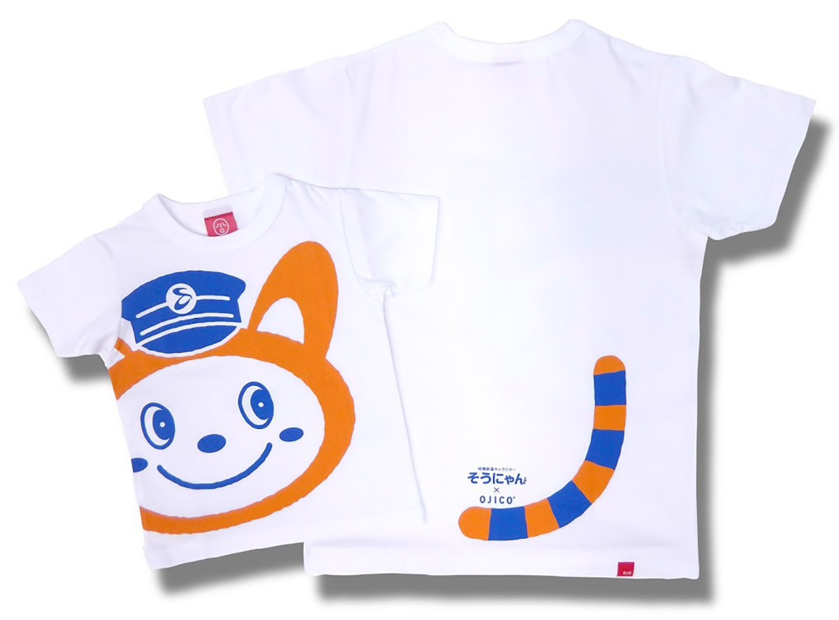横浜高島屋で相鉄そうにゃんとTシャツ専門店「OJICO」のコラボTシャツ