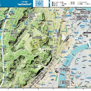 横浜の高低差を可視化した「凸凹地図」「スリバチの達人」発売！