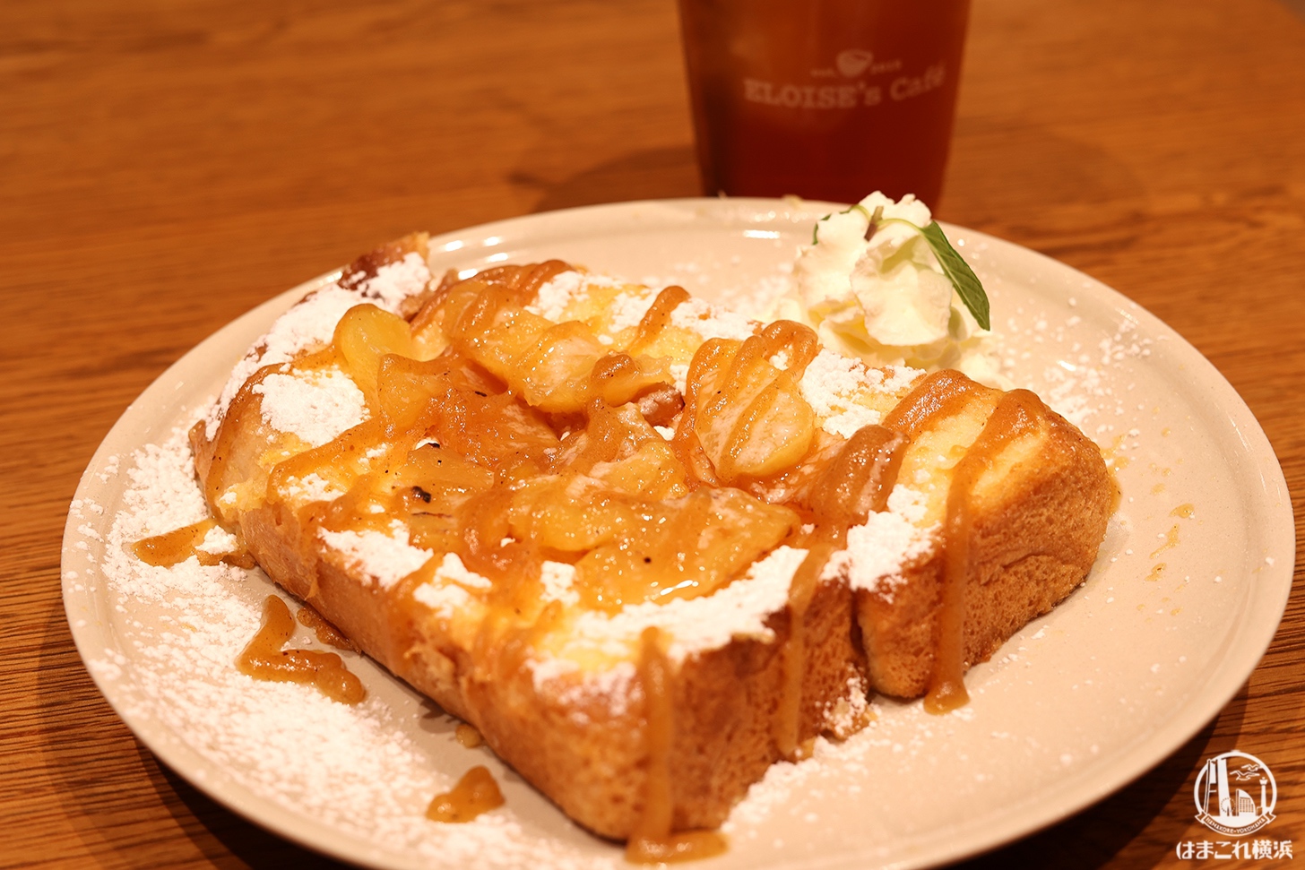 エロイーズカフェ横浜ハンマーヘッドで人気フレンチトースト！イギリスパンが特徴