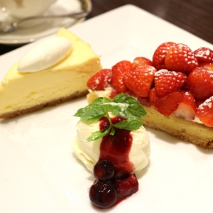 カフェ・フェリーチェの“ケーキ盛り合わせ”お得で美味しく大満足！そごう横浜店9階