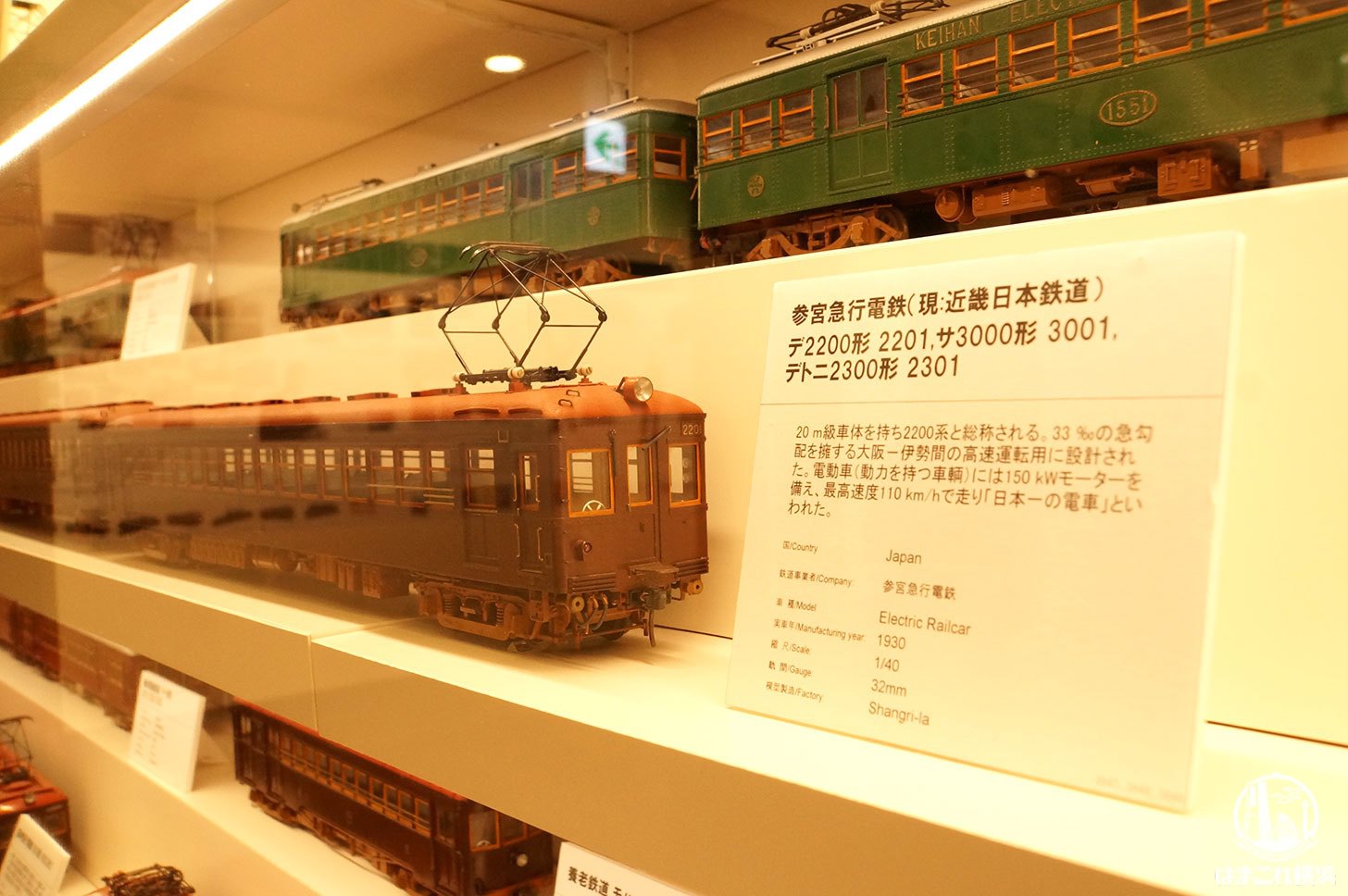 原鉄道模型博物館 鉄道模型