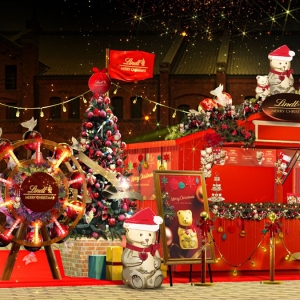 「リンツ」横浜のクリスマスマーケット出店！会場限定マグやリンツセット、リンドールゴンドラ