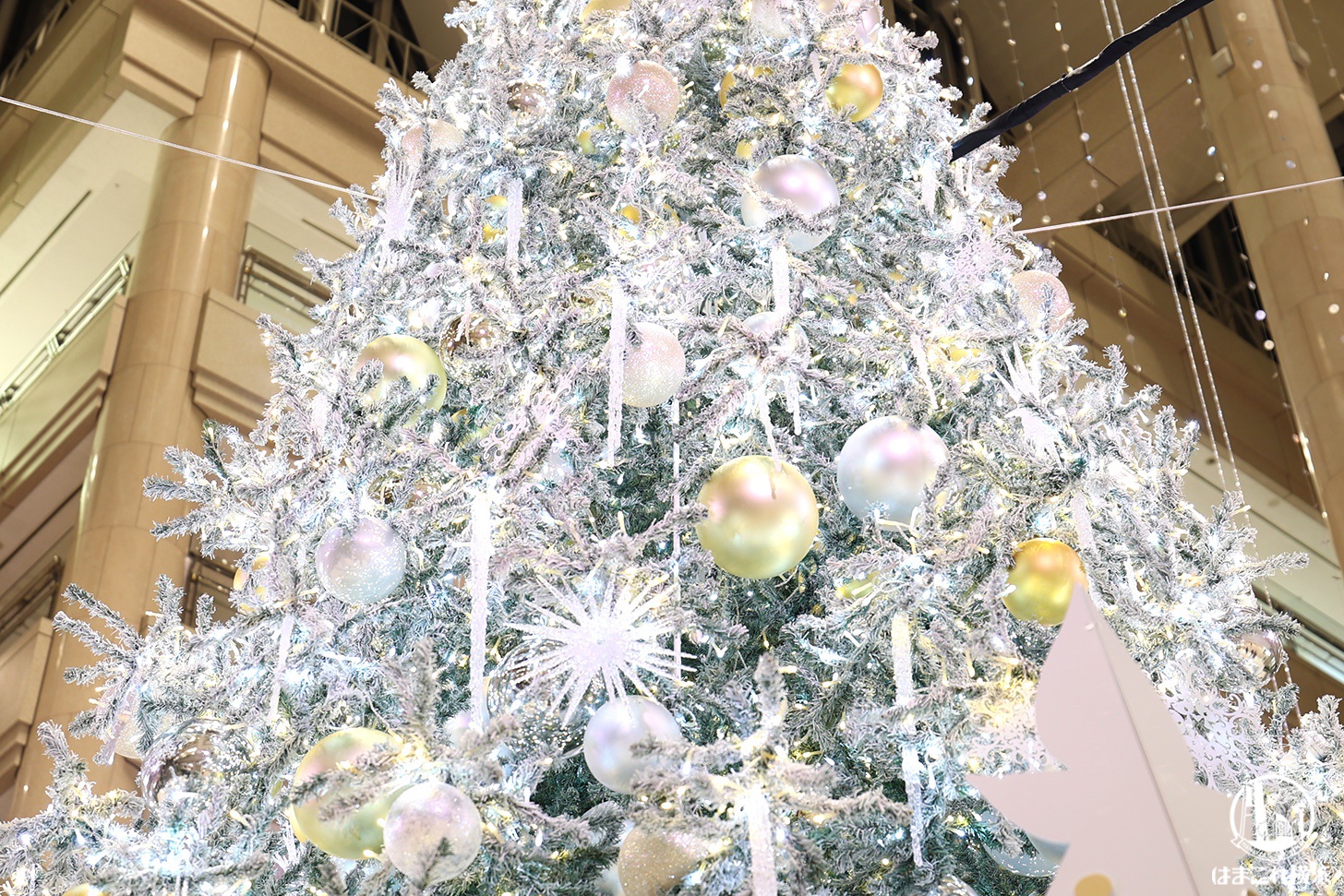 2021年 ランドマークプラザのクリスマスツリー