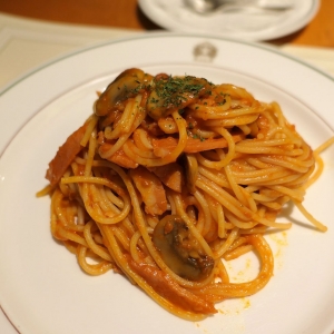 ホテルニューグランド「スパゲッティナポリタン」ザ・カフェで食べてみた！ホテル発祥グルメ