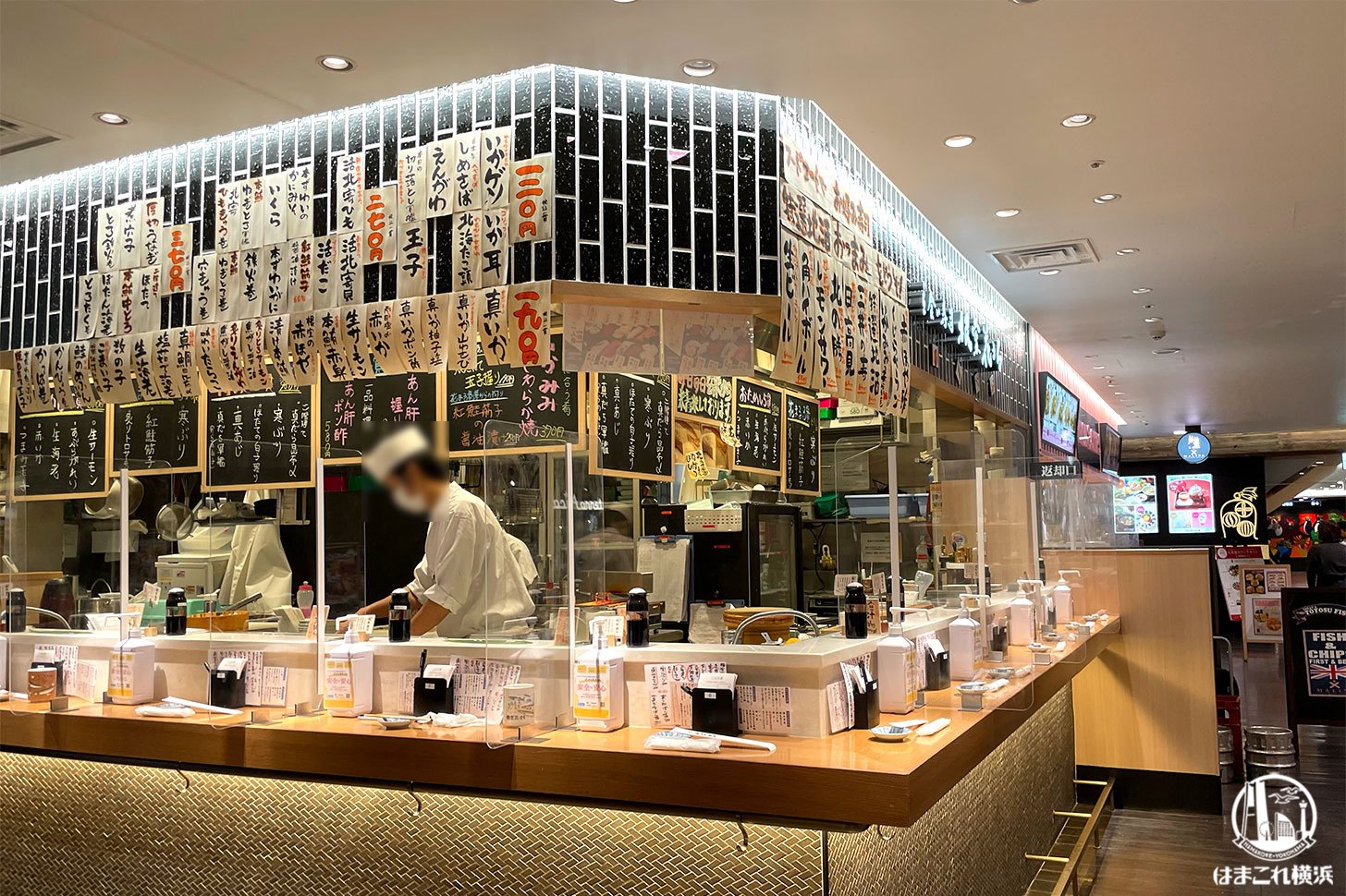 立食い寿司 根室花まる フードアンドタイムイセタンヨコハマ店