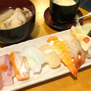 立花鮨の寿司ランチは豪快ネタ満載で大満足！横浜・松原商店街グルメ