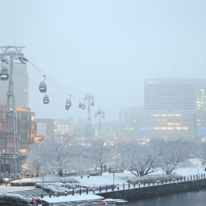 横浜に雪！横浜の雪化粧に魅せられて積雪フォト散歩2022