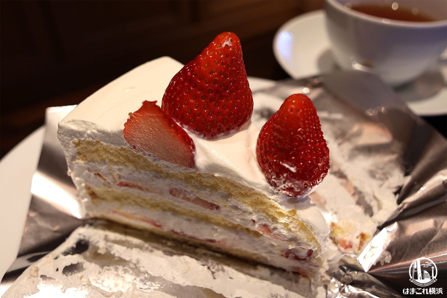 ハーブス横浜ランドマークプラザ店は大きめケーキが嬉しいカフェ！種類の多さも魅力的