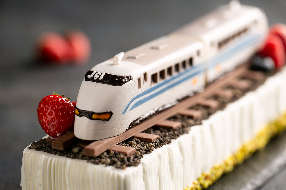 300系新幹線のケーキ