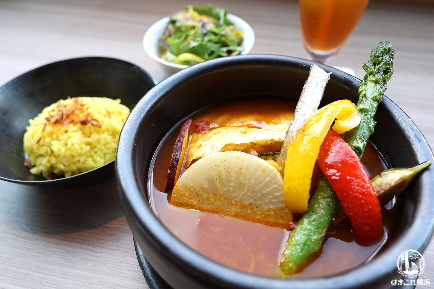 横浜東急REIホテル「アンコール」のスープカレーついに実食！ランチはサラダバーもかなりお得
