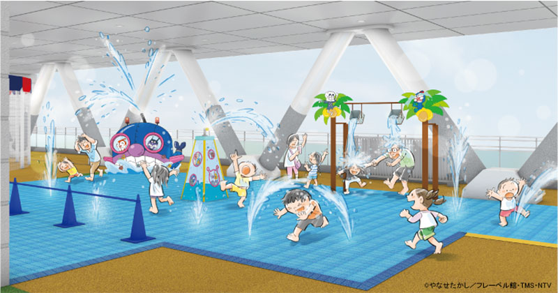 横浜アンパンマンこどもミュージアム「水あそびひろば」夏季限定で！バイキンメカがパワーアップ