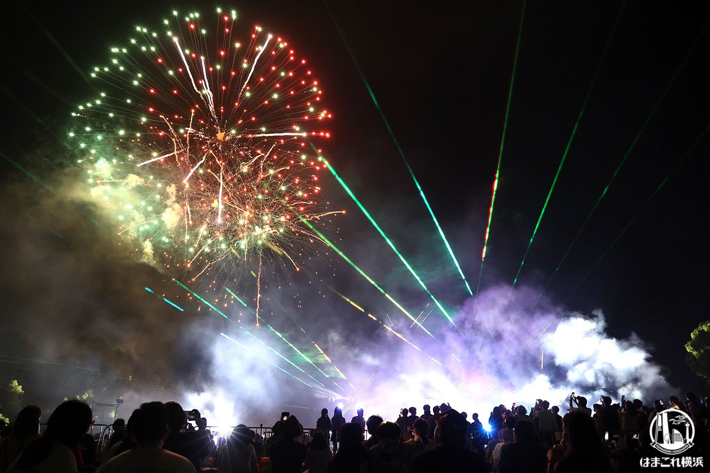 横浜開港祭「ビームスペクタクルinハーバー」打ち上げ花火