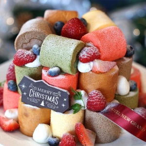 横浜・ホテルニューグランド2022年のクリスマスケーキはリボンをテーマに！新作ケーキも登場