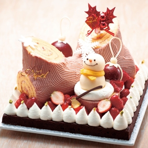 横浜ロイヤルパークホテル2022年クリスマスケーキにスペシャルブッシュドノエル数量限定で登場！