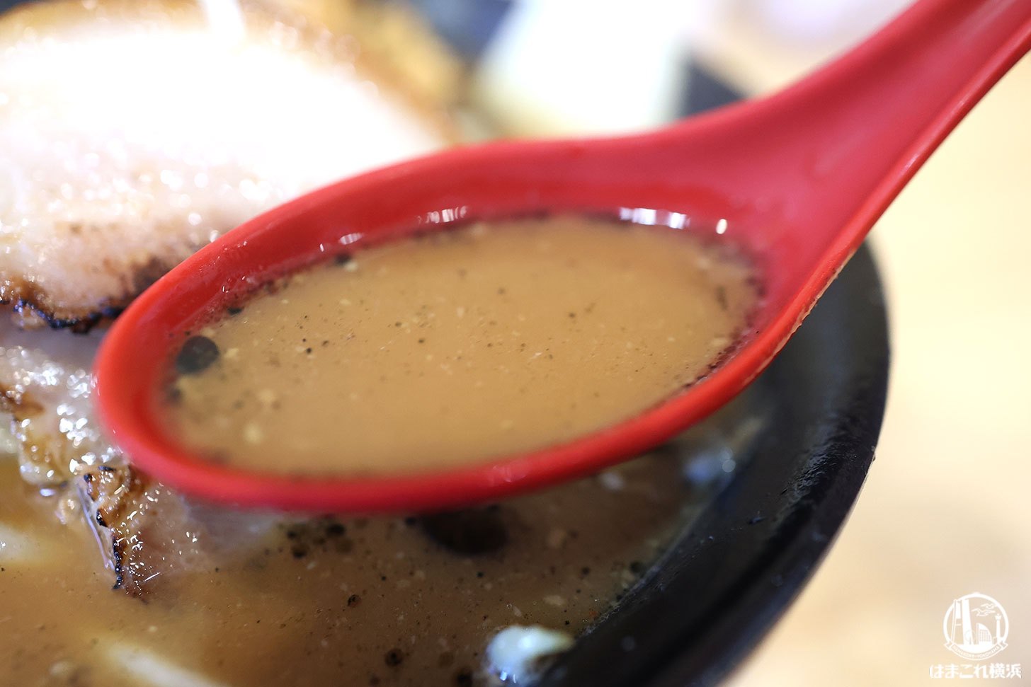 焦がし味噌ラーメン スープ