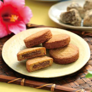 崎陽軒「横濱パイナップルケーキ 黒糖」好評によりパッケージを新たに通年販売！