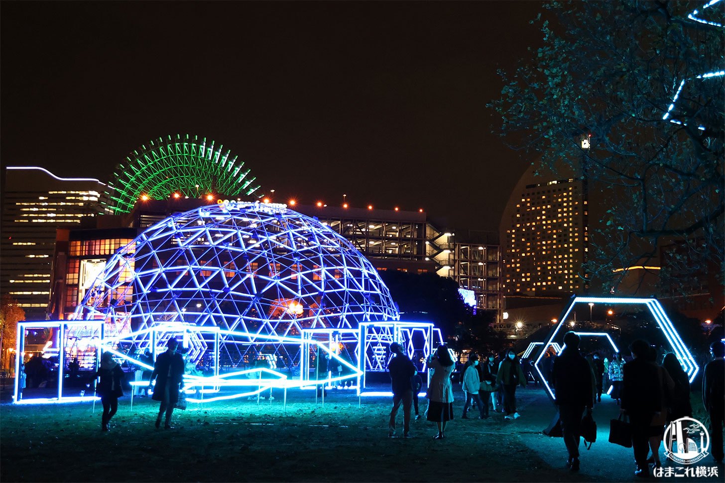 2022年「ヨルノヨ」アートイルミネーション魅力拡充！横浜の街を歩いて光と音の演出体験